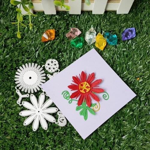 New Flowers metal cutting mould pattern scrapbook die embossing DIY handicraft paper card photo album decorative metal cutting