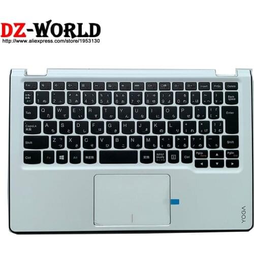 New Original Palmrest white Upper Case With Japanese Keyboard Touchpad for Lenovo Yoga 3-1170 Yoga 700-11isk C Cover 5CB0H15154