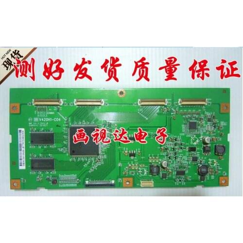 Original logic board v420h1-c04 tv420h1-l04 l15 tlm42v66pk lc-42b16 connect with T-CON connect board