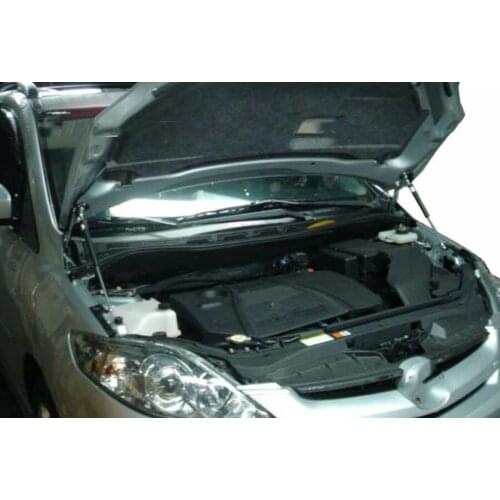 Front Hood Bonnet Gas Struts Lift Support Shock Damper Carbon Fiber For 1989-1992 Mazda RX-7 FC RX7 S5