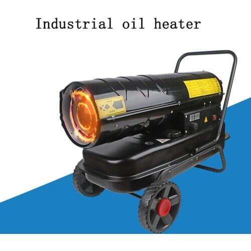 Industrial Oil Fired Hot Air Engine Diesel Air Heater High Power Greenhouse Culture Heater Hot Air Oven Drying on Site