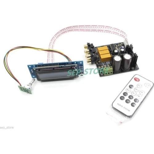 Assembled Upgrade PGA2311 Stero Remote Volume Controller Preamplifier Board
