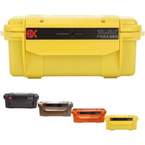 E1171 Outdoor waterproof Shockproof tool storage box Waterproof box compression depth waterproof band buffer Cushion EDC