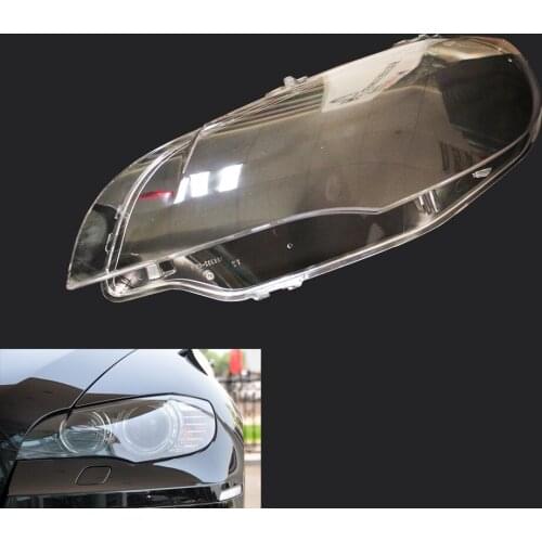 1PCS Left Side Headlight Cover Plastic Lens Shell Replace Fit for BMW E71 X6 2008-14 2012 63117271371
