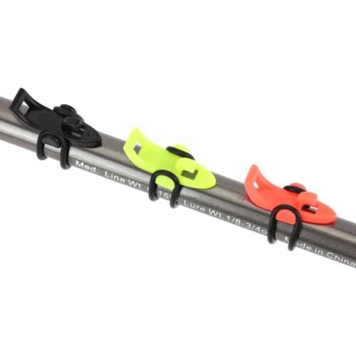 10pcs Fishing Hook Keeper Lure Bait Holder With Rubber Ringsfor Fishing Rod Fishing Gear Portable Accessories Fixed Bai 2021.t