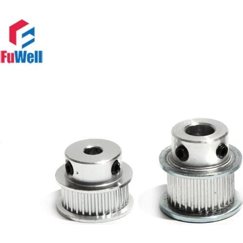 2GT Timing Pulley 38T 7/11mm Belt Width GT2 38Teeth Transmission Belt Wheel 5/6/6.35/7/8/10/12mm Bore Toothed Gear Pulley