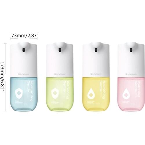 300ml Automatic Soap Dispenser Automatic Sensor Infrared Foam Soap Dispenser No Touch for Kitchen Bathroom