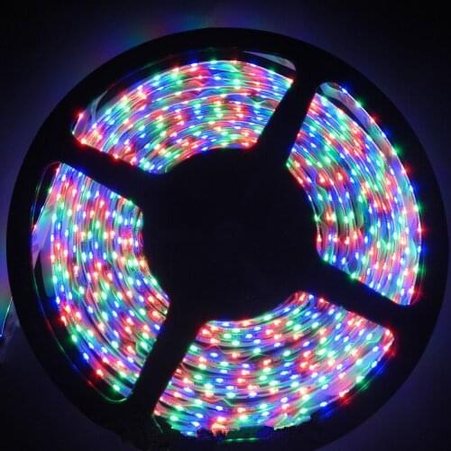 5M 600Leds 335 SMD 120LED/M Side View Light non-Waterproof 12V Side-emitting Flexible strip lamp Home car backlighting decor-RGB