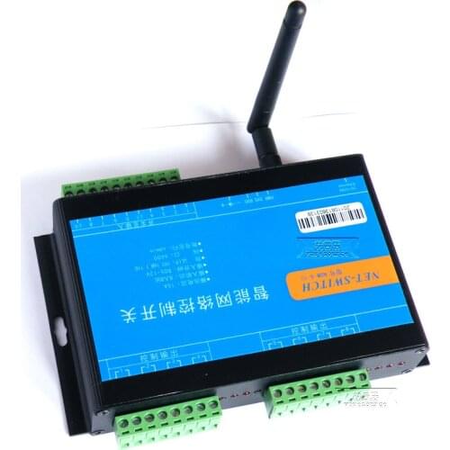 8 channel 10A WIFI Network Relay with 8DI Wireless switch TCP UDP multi-mode Android phone control