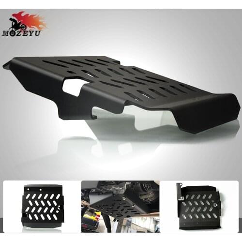 Motorcycle Accessories CNC Aluminum Shelter Skid Bottom Plate Bash Frame Chassis Guard For HONDA X ADV X-ADV 750 2017 2018 XADV