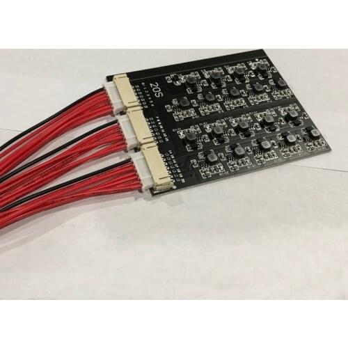 1pc 20S LiPo Battery Active Equalizer Balance Board 0.8A Lifepo4 LTO Lithium BMS 18650 Li-ion DC 2-4.5V Energy Transfer Balancer