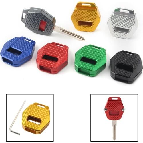 Motorcycle CNC Aluminum Key Case Shell Housing Cover For Kawasaki Ninja 250 250R 300 600 650 ZX250R