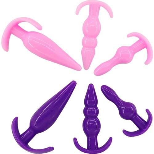 EXVOID Anal Beads Jelly Anal Plugs Smooth Adult Products Sex Toys for Women Men Gay Butt Plug G-spot Prostate Massager Sex Shop