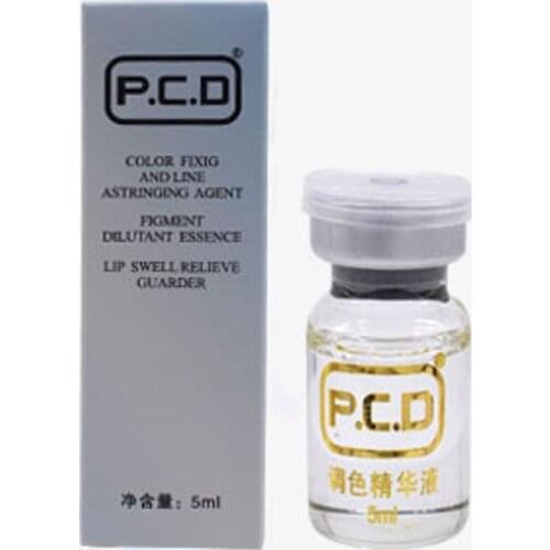 1PC Microblading Makeup PCD Thinner Essence 5ML Generation Embroidery Repairing Agent Fix Color For Eyebrow/Lips/Eyes Any Skin