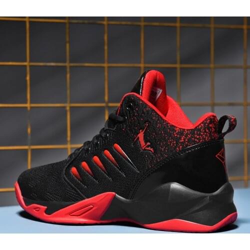 Top Sale Mens Basketball Shoes Unisex Sneakers Men Mesh Breathable Sport Shoes Non-Slip Wearable Basketball Sneakers for Women
