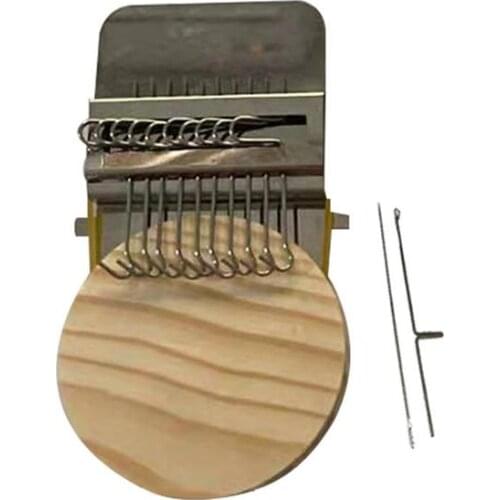 DIY Small Loom Mender for Darning Machine with instructions Small Frame Hand Tapestry Wood Loom Weaving Frame 10/12/14 Needles