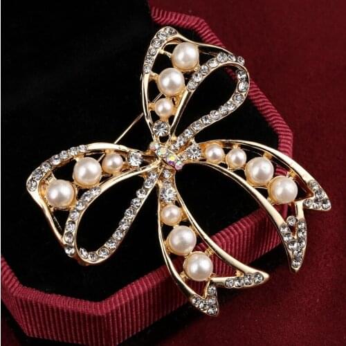 MINHIN Brooches Bow On Clothes