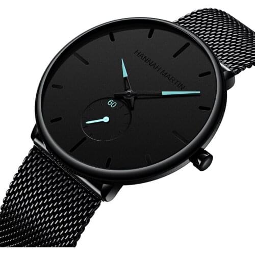 MUJUZE Mens Stainless Steel Watch