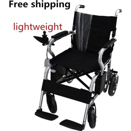 Great Quality Cheaper Price Power Motor Lightweight Portable Electric Folding Wheelchair For Disabled,Elderly,Handicapped