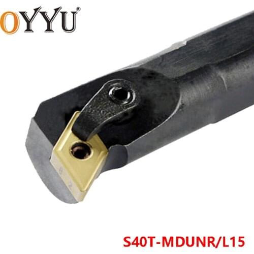 OYYU S40T-MDUNR15 MDUNL15 MDUNR Boring Bar Turning Tool Shank use Carbide Inserts DNMG15 Internal Lathe Tools Cutting Holder
