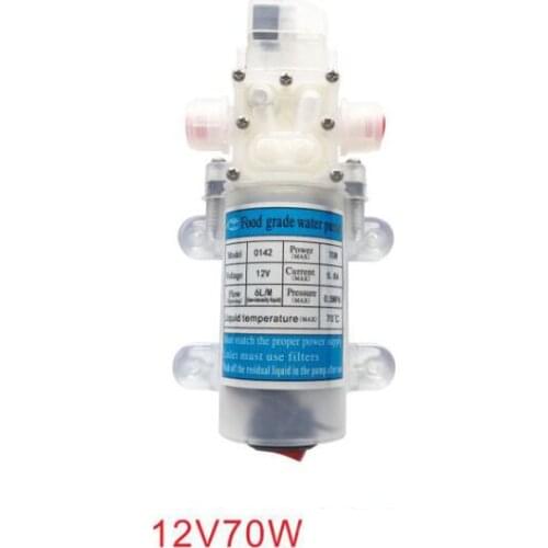 15W 40W 70W 12V 24V with Switch Micro Diaphragm Food Grade Pump Non-toxic Health Self-priming DC