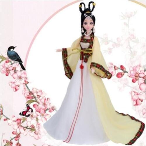 Promotion Chinese Traditional Dolls For Girls Toys 12 Joints Body Dolls Toys For Girls Children Kid Birthday Gift Girls Toys