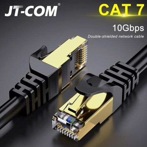 CAT7 Ethernet Cable 10Gb RJ45 Lan Network Cable Networking Ethernet Patch Cord CAT 7 Network Cable For Computer Router Laptop
