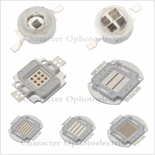 High Power LED chip IR COB integrated 730Nm 850Nm 940Nm 3W 5W 10W 20W 30W 50W 100W Emitter Light Lamp Diode Components