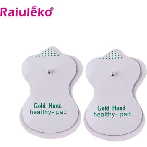 10 Pcs Electrode Pads for Tens Acupuncture Therapy Pad for Slimming Electric Body Machine Massager Adhensive Gel Pad Health Care