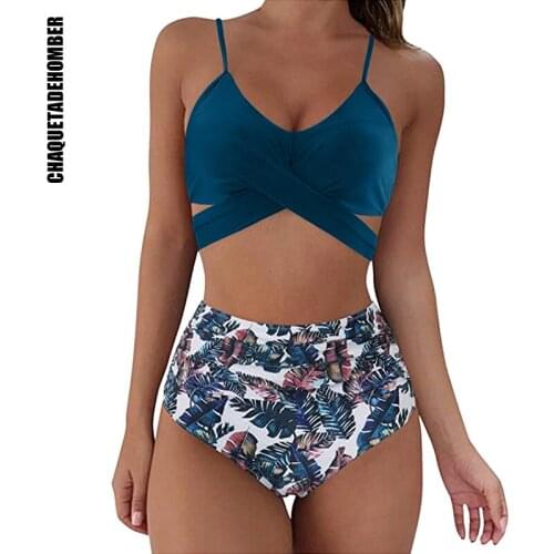 2021 Sexy Leopard Print Push-Up High Waist Bikinis Womens Swimming Suit Summer Brazilian Bathing Suit Two-Pieces Beachsuit