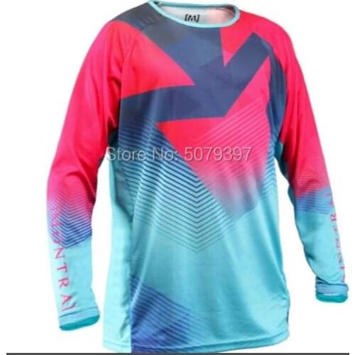 2019 Motocross Jersey mx maillot ciclismo downhill mtb Jerseys Mountain Bike Jersey XC BMX DH T Shirt Clothes