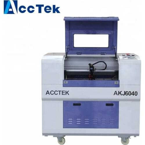 Factory price mini laser engraver 6040 6090 co2 laser engraving machine with 60w 80w laser tube