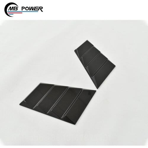 G class w463 Carbon Fiber B style Hood Side Vent Sticker Cover G350 G500 G55 G63 G65 Fender hood Add-on Vents