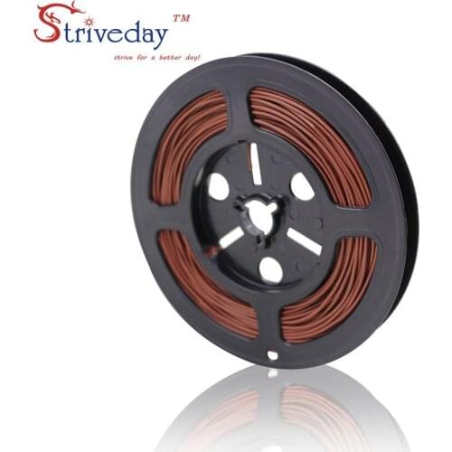 50 meters/roll 164ft UL 1007 26 AWG Cable Tinned copper Wire DIY PCB Electronic wire 10 colors Can choose