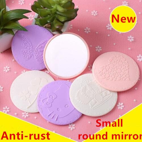 20pcs/lo Pocket Mirror Hand Makeup Portable Professional Mini Cosmetics Beauty Tools Small cute gift present