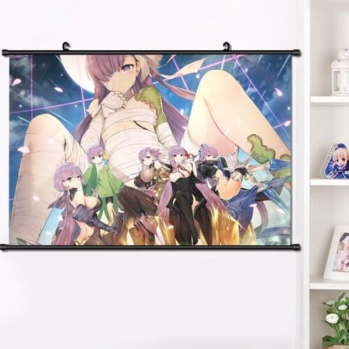 HOT Cute Anime Games Fate/EXTRA CCC BB HD Wall Scroll Print Girls Persona Poster Home Decor Collectible Art Gift 40*60 cm