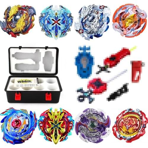 Toupies metal fusion arena set With Storage Box Spinning Top burst Bay Bable Drain Fafnir Blayblade Toys for boy