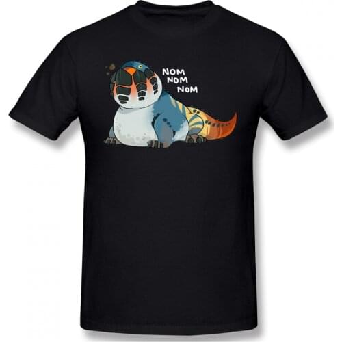 New Summer Dodogama T-Shirt Cotton Monster Hunter Felyne Palico Game Ofertas Men TShirt