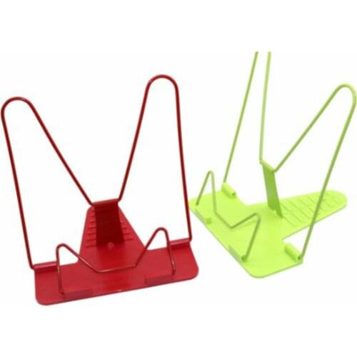 Portable Bookends Foldable Adjustable Bookend Stand Reading Book Stand Document Holder Base Reading Book Holder