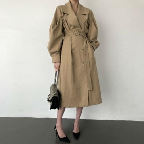 Suooheyal Women's Long Trench Coats