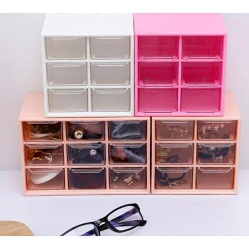 1 Pc Makeup Organizer Adjustable Drawers Desk Storage Holder Skincare Organizers Makeup Holder for Bathroom Dresser