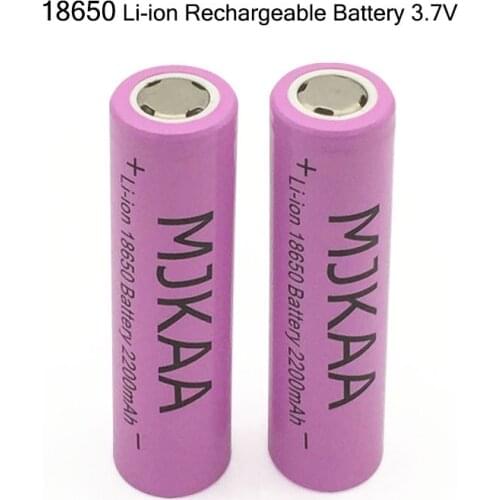 20x18650 Rechargeable Batteries(Not AA battery) 3.7v 2200mAh Lithium Li-ion Battery for Power Bank 18650 3.7v 18650 battery