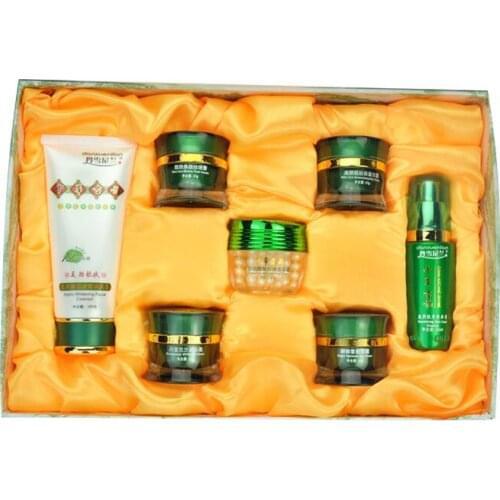 Free shipping Original danxuenilan spot removing blemish whitening cream 7pcs/ set moisturizing wrinkle free cream