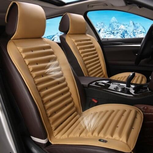 Ventilation Car Seat Cover Built-In Eco-Friendly Fan Car Cushion For Jeep Grand Cherokee Wrangler Commander Compass Patriot