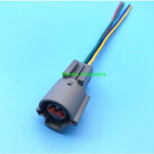 DJ70410-1.5-21 4 pin female waterproof connector with 15cm 18AWG wire harness for Ford