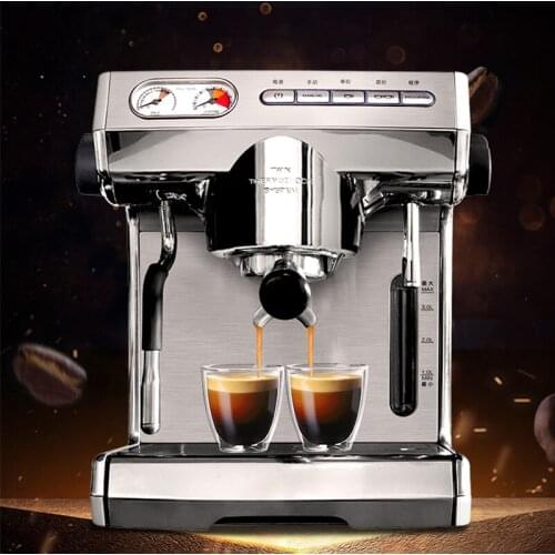 3L 15bar Commercial Fully Semi-Automatic Coffee Machine 220V 2400W Home Professional Italian Small Cafe maker
