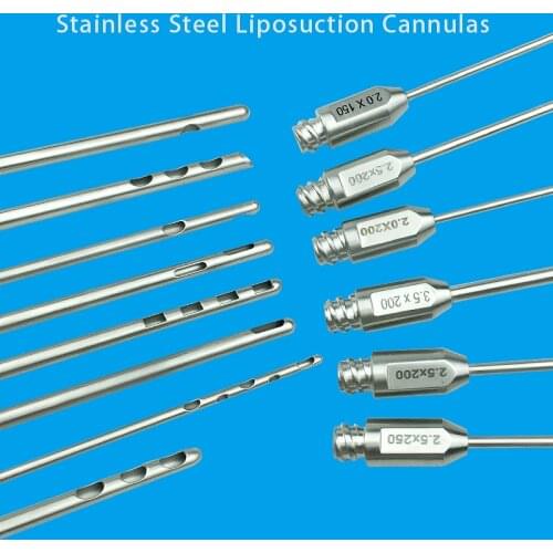 Micro Cannula Single Hole Tools Water Injection Cannula Liposuction Facial Fat Transplantation