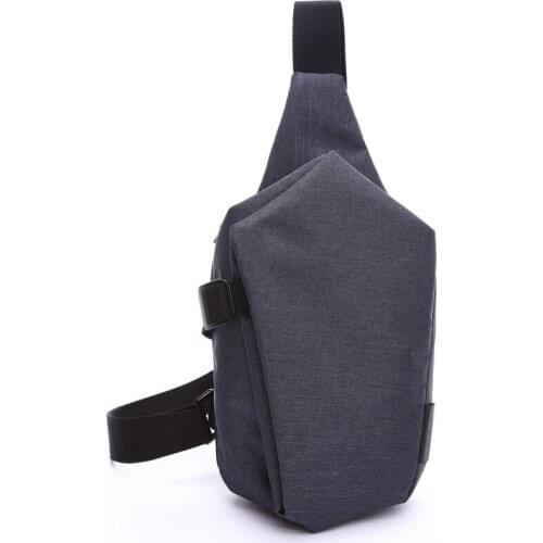 Unisex Functional Casual Mini Crossbody Bag Zipper Tablet Small Shoulder Messenger Bag Chest Bag for 7" Chuwi Vi7 Tablet PC