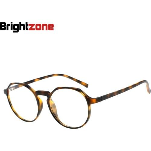 Brightzone Unisex TR90 Full Rim Flat Top Women Men Prescription Glasses Korrekturbrillen Lunettes Oculos De Lectura Eyeglasses