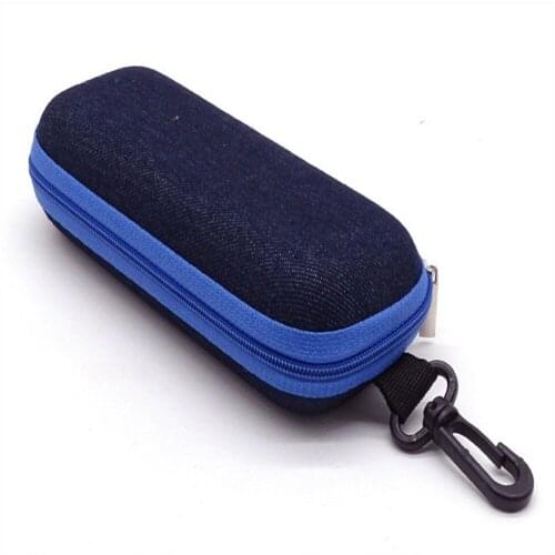 Portable Eyewear Cases Cover Sunglasses Hard Case For Women Men Glasses Box With Lanyard Zipper Eyeglass Cases Protector